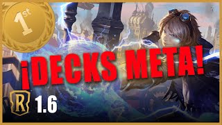 ?¡META TIER LIST ? ⭐Mejores decks 1.6⭐ - Legends Of Runeterra