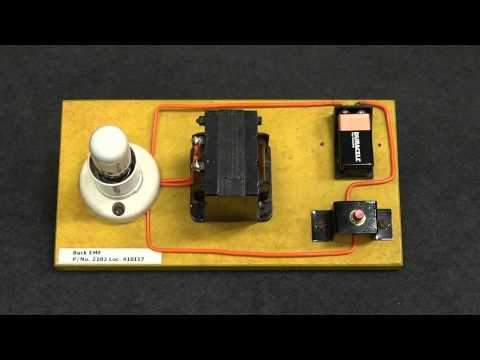 PH EM IN DEMO 70019A V0331 Back EMF Inductor and Neon Bulb