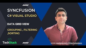 Data Grid View Grouping, Sorting, and Filtering with Syncfusion Controls in C# Visual Studio