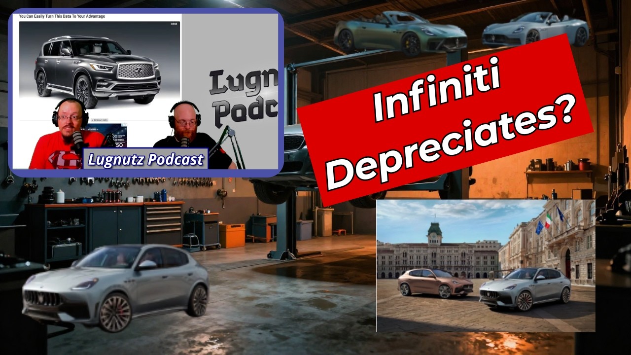 Why Infiniti Depreciates So Fast + Maserati's Next Big Move | Lugnutz Podcast #570