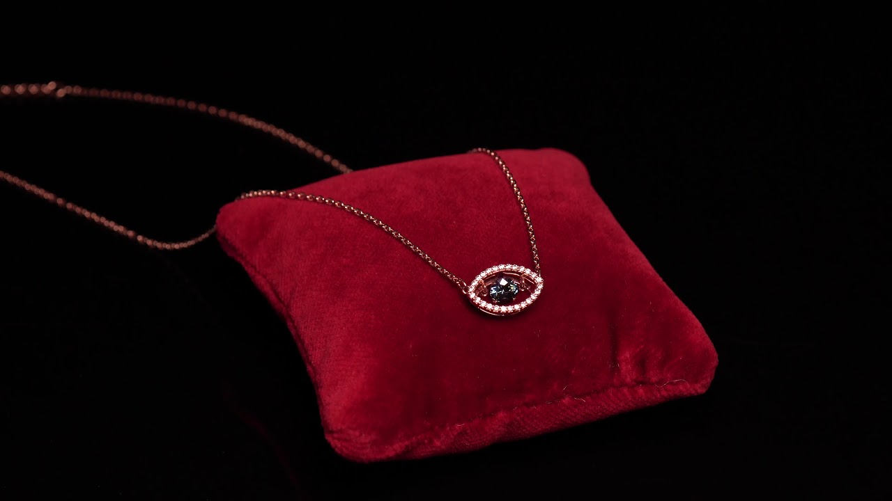 КОЛЬЕ SWAROVSKI "LUCKILY EVIL EYE"