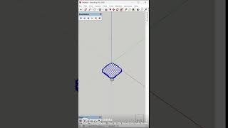 Create cushion in #sketchup under 1 minute  #shorts