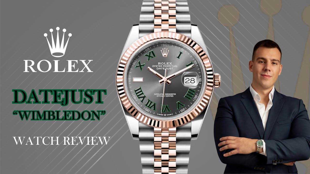 Rolex DateJust “Wimbledon” Watch Review 126331