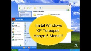 Tutorial Paling Mudah Instal Windows Xp