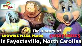 The History of Showbiz Pizza Place & Chuck E. Cheese in Fayetteville, North Carolina
