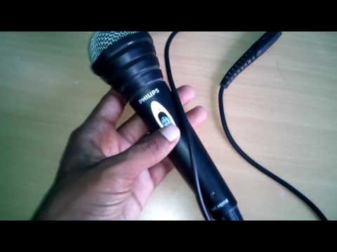 Philips Microphone overview-Philips SBCMD110/01 Corded Microphone