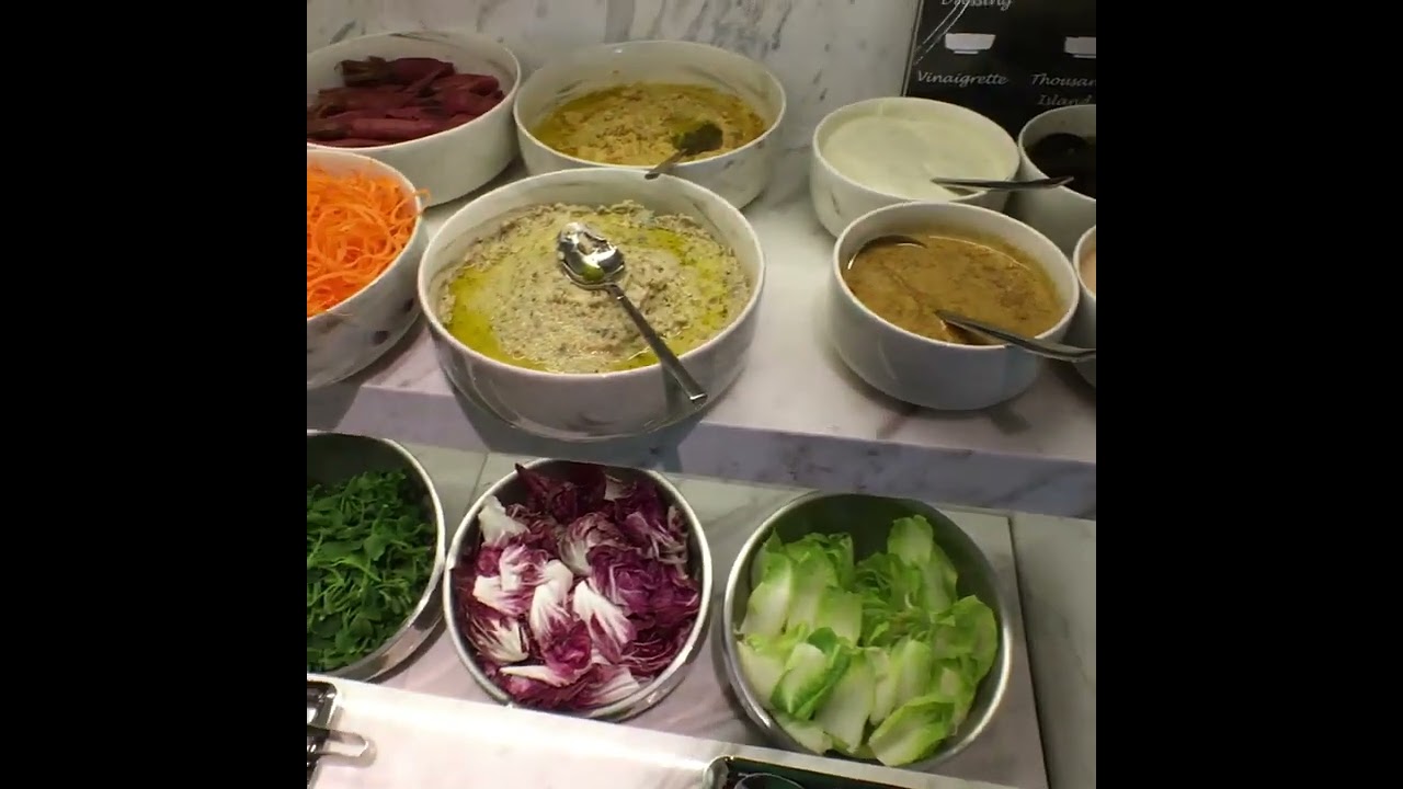 Pretty unusual salad bar 