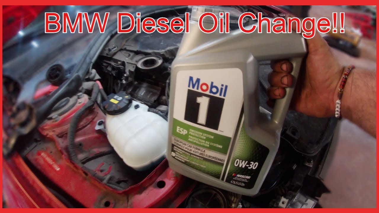 BMW 3 Series Diesel Oil Change: 2.0l Turbo Diesel (F31) - YouTube