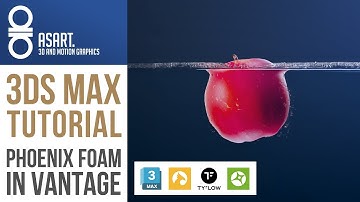 3Ds Max - tyFLOW Tutorial | "How to render Phoenix FOAM simulations in Chaos VANTAGE"