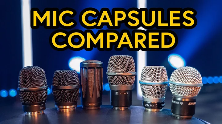 Vocal Microphone Capsule Comparison: DPA 2028,  Earthworks SR3117, SR3314, Beta 58A, Beta 87A, SEv7