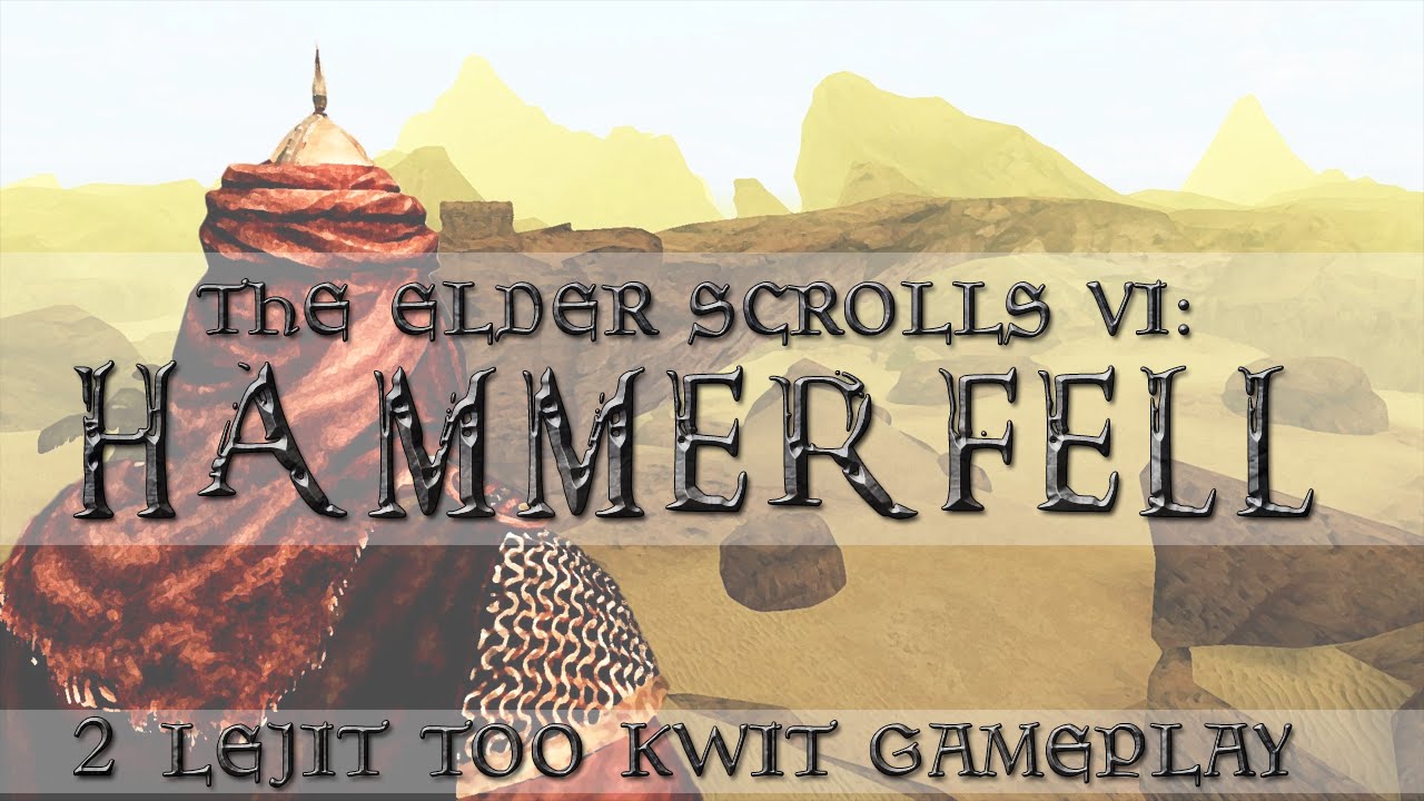 Elder Scrolls Hammerfell Gameplay