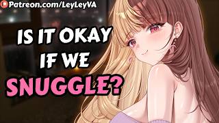 Your Roommate Comforts You After A Bad Day⛈️❤️ [F4M ASMR Roleplay] [Hugs] [Cuddling]