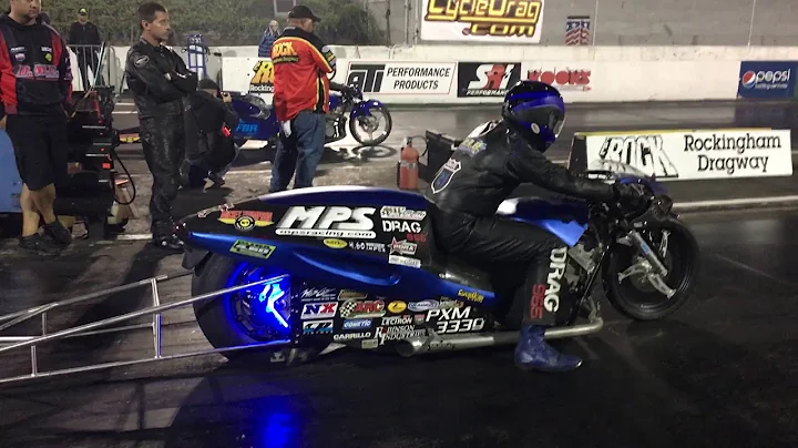 Fast Nitrous-Oxide Motorcycles Drag RAcing in 4.60...