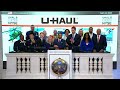 U-Haul Holding Company (NYSE: UHAL.B) Rings The Closing Bell®