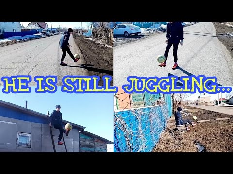 Infinite Soccer Ball Juggling...
