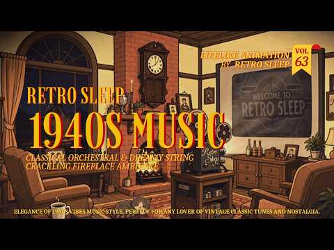 Classical Orchestral & Dreamy String 1940s Style Tunes Playing in Another in the Summer House | #63