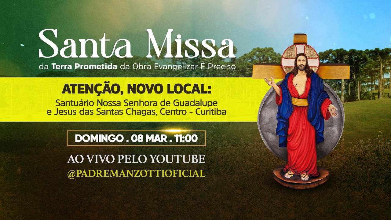 SANTA MISSA | @PadreManzottiOficial