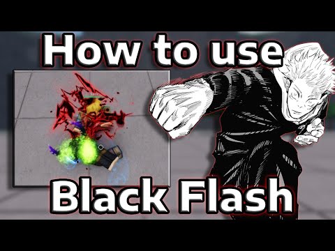 How To Use Black Flash In Roblox The Strongest Battlegrounds