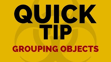 Grouping Objects in 3DS Max Quick Tip
