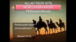 CINTA KASIH KRISTUS YANG MENGGERAKKAN PERSAUDARAAN PPT