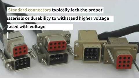 High Voltage Connector Design