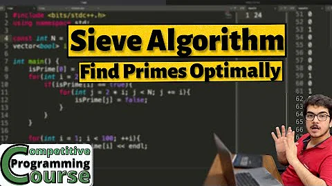 Sieve Algorithm: How to find Prime Numbers Optimally ? | CP Course | EP 59