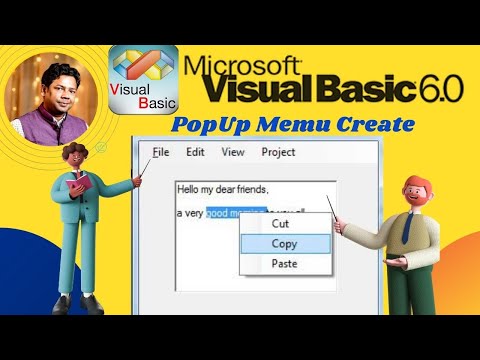POPUP MENU CODE IN VISUAL BASIC 6.0||