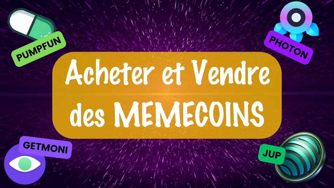 🚀 Comment acheter et choisir ses Memecoins ? Tutoriel - Photon Pumpfun  Jupiter et Getmoni !