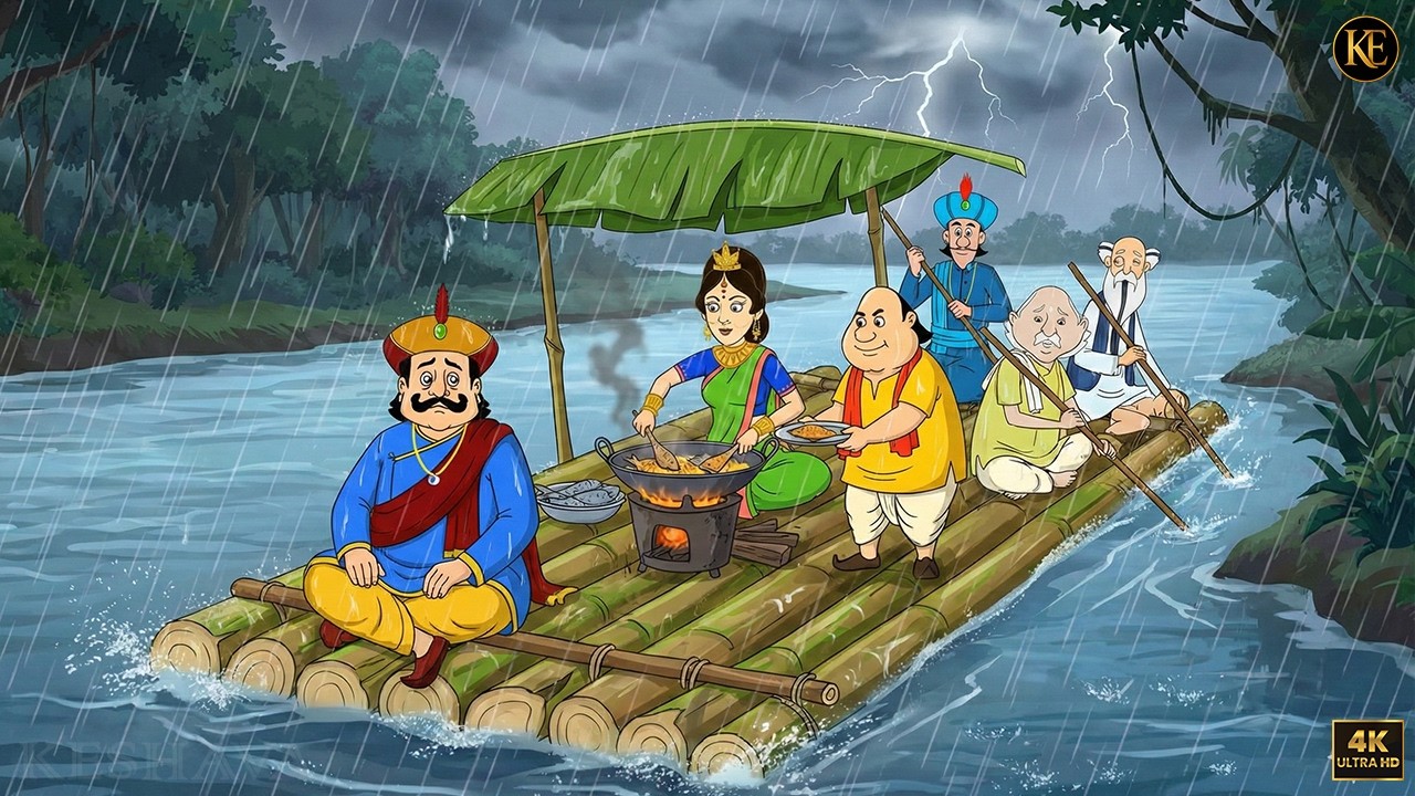 ষ্টির মধ্যে ভেলায় রান্না — অবাক সবাই! | Gopal Bhar - গোপালভাঁড় | New Episode 2026