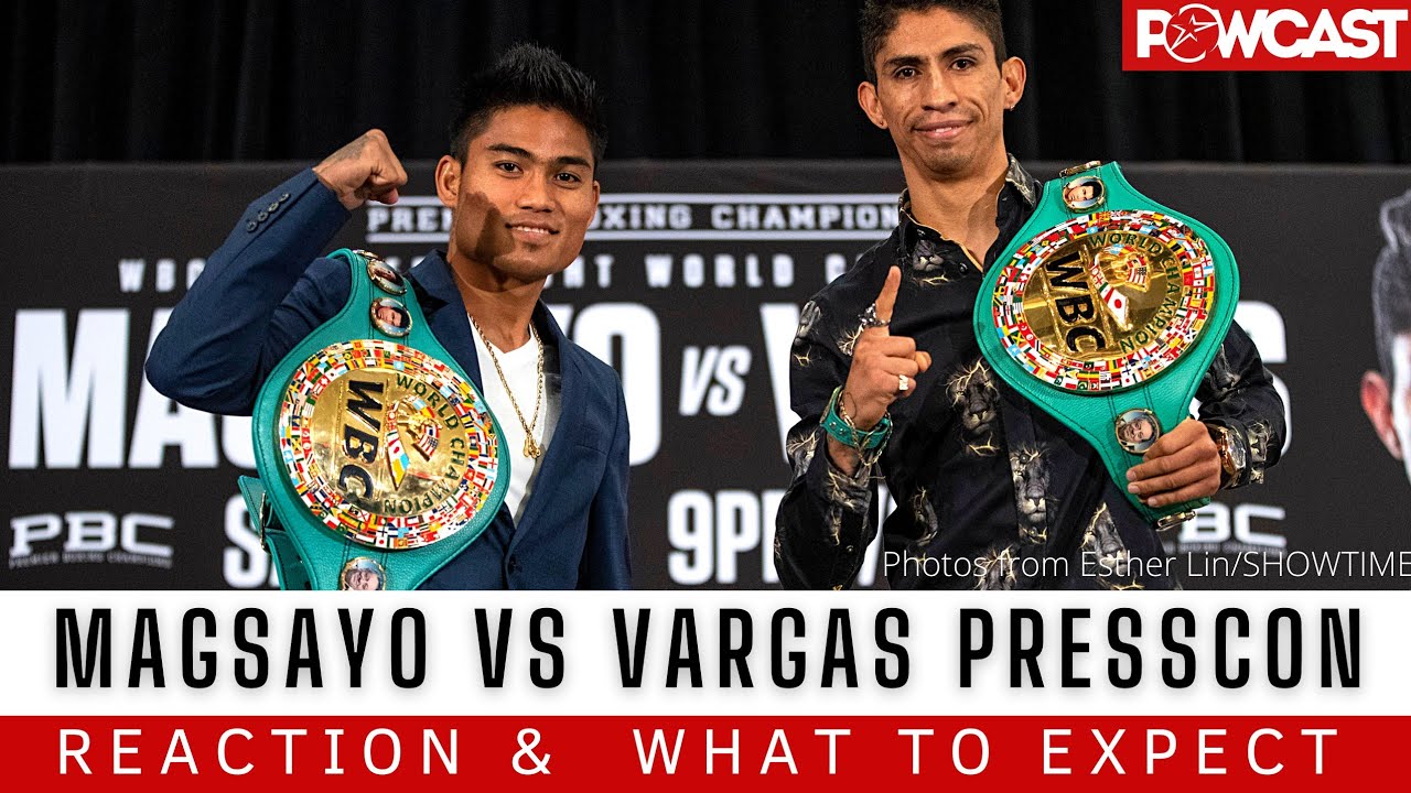 Mark Magsayo vs Rey Vargas Live Presscon Reaction and Talk