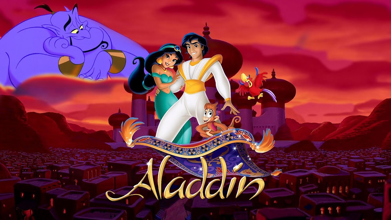 1992 года выпустили мультфильм Аладдин.Disney. Aладдин/Aladdin.Princess ...