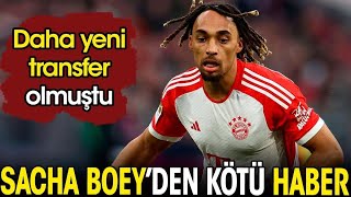 Sacha Boey'den kötü haber. Daha yeni transfer olmuştu