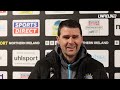 INTERVIEW | David Healy post-match vs Ballymena United | 24/2/24