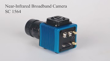 SWIR lens for wavelength range 800 - 1700nm, sensor InGaAs