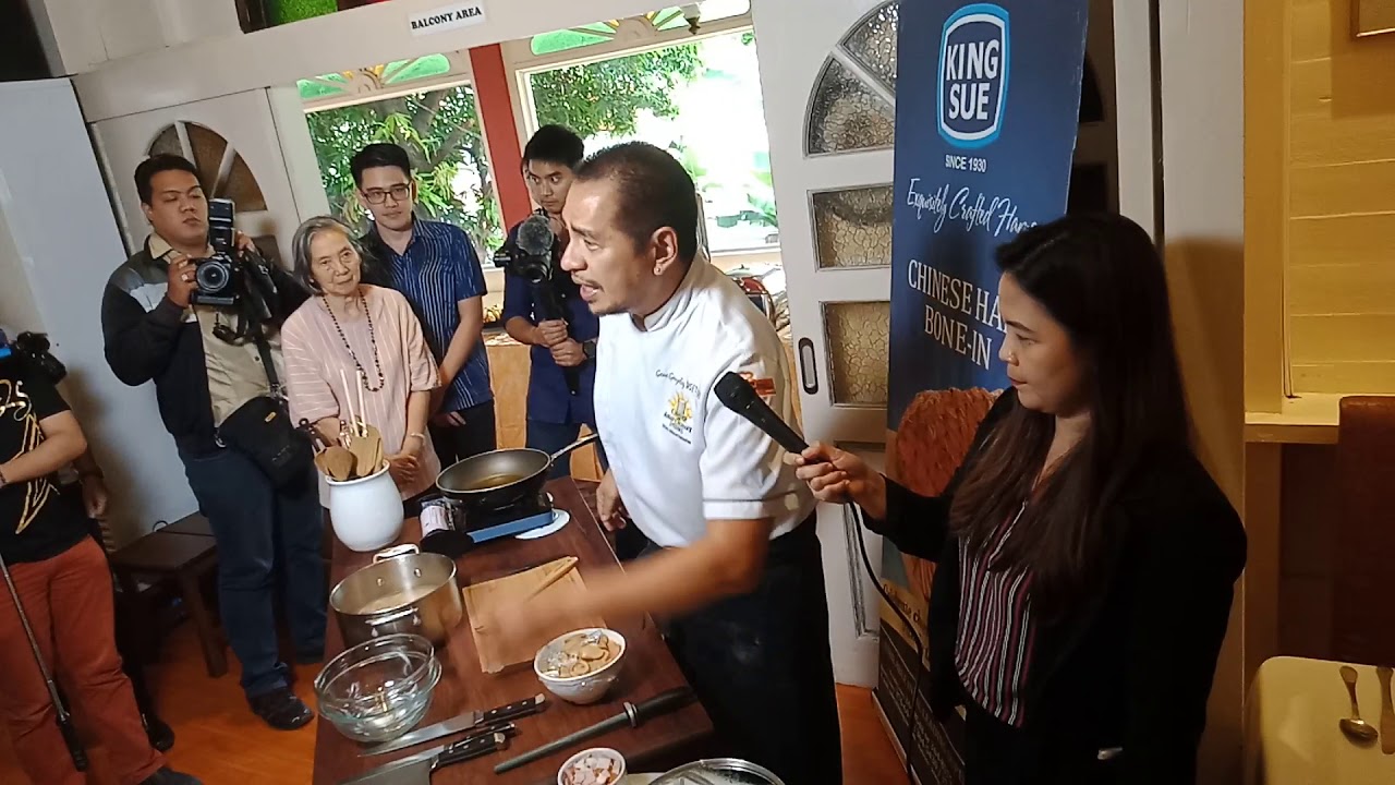 Chef Gene Gonzales Cooking Lesson