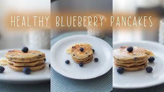 Receta PANCAKES de arándanos saludables | Desayunos saludables| Healthy blueberrys pancakes by Celeste.F 105 views 2 months ago 3 minutes, 21 seconds