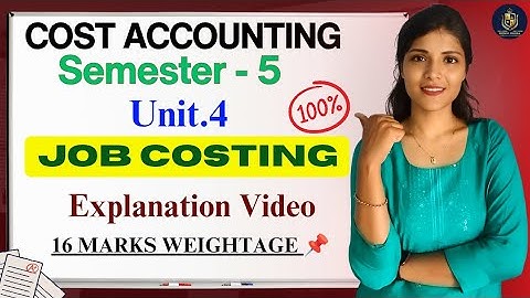 WERKKOSTENBEOORDELING || KOSTENBOEKHOUDING || EENHEID: 4 || 16 PUNTEN || SEM-5 || 💯 GESLAAGD || @...