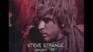 Steve Strange Documentary