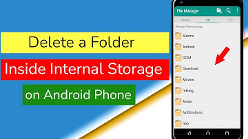 How to delete a Folder from Internal Storage on Android Mobile?