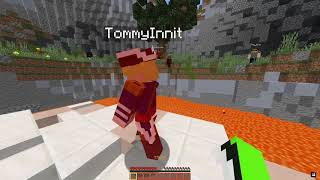 Dream vs TommyInnit Sumo Fight - $1000 Minecraft YouTuber Wipeout (TikTok Edition)