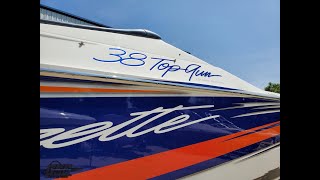 Boat Dyno, 2005 Cigarette 38 Top Gun Lip Ship Edition with Zul 650HP engines