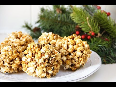 Christmas DIY Gifts! | Caramel Popcorn Balls