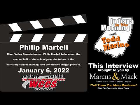 Indiana in the Morning Interview: Philip Martell (1-6-22)
