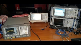 Quick comparison: Agilent/Keysight E4403B - Siglent SSA3021X - Rohde & Schwarz CRTU - Part 1