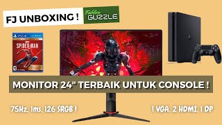 Unboxing dan Review Monitor AOC 24G2E5 di PS4, Worth or Pass? - FJ Unboxing