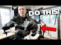 How to adjust and bleed hydraulic disc brakes on a road bike