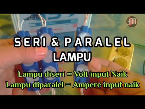 Video: Mengapa lampu biasanya disambung secara selari?