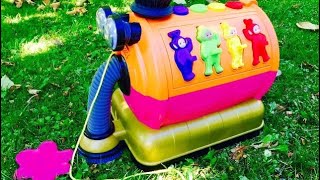 TELETUBBIES NOO NOO Toy Puzzle Outdoor Adventure!!