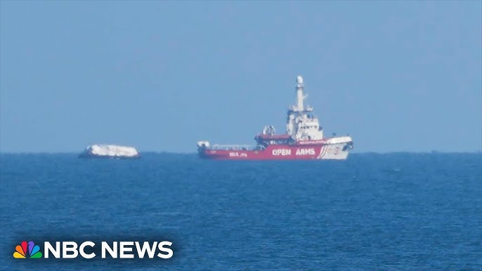 Relief Ship Finally Arrives In Gaza