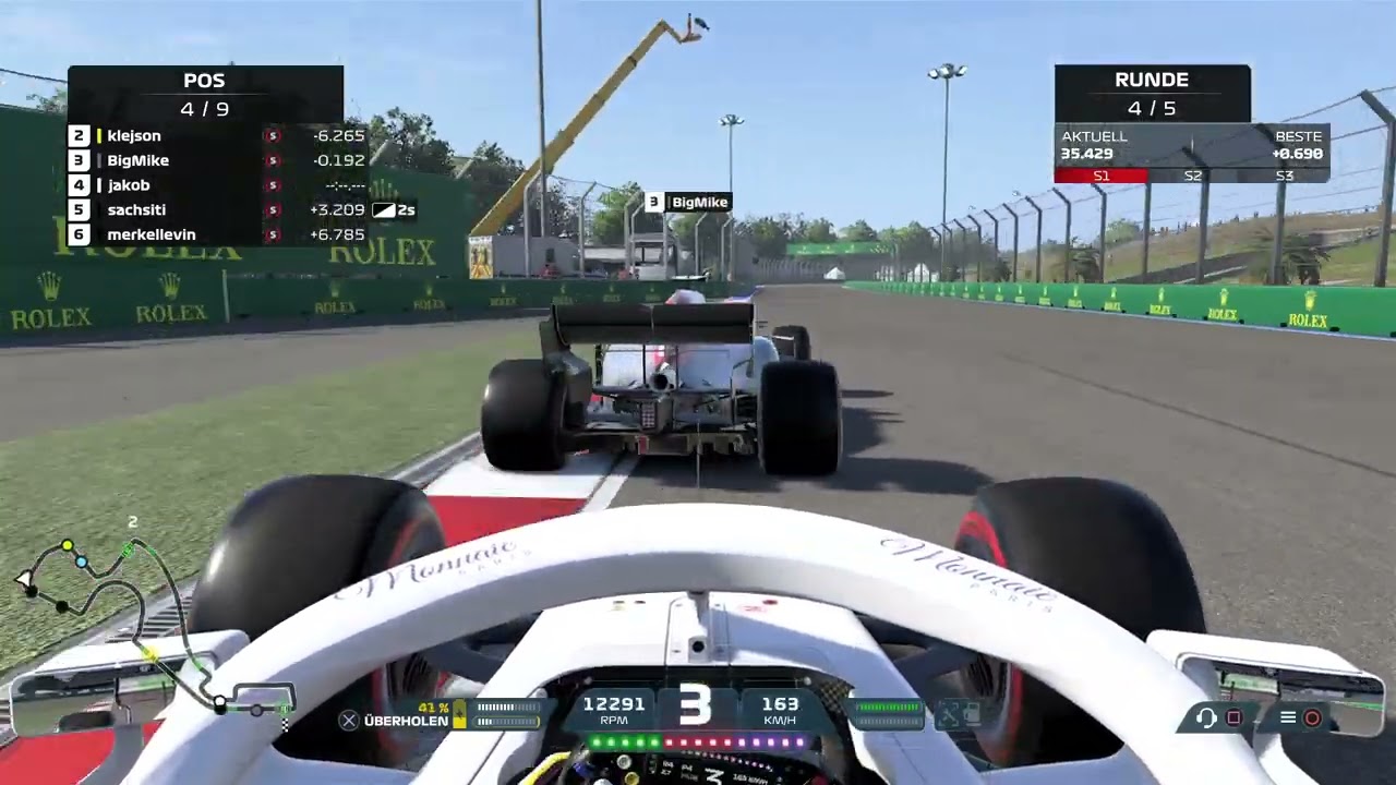 F1 2021 Dirty Driver Tries To Kill Me